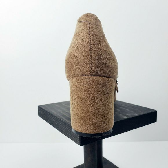 Dusto Faux Suede Block Mary Jane Heel 36/6 EUC - Picture 7 of 8